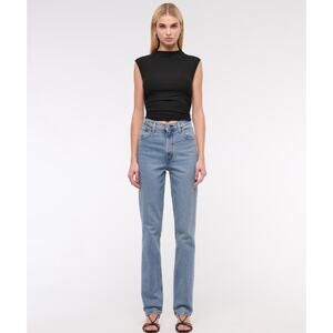 Abercrombie & Fitch - Ultra High Rise 90s Straight Jean